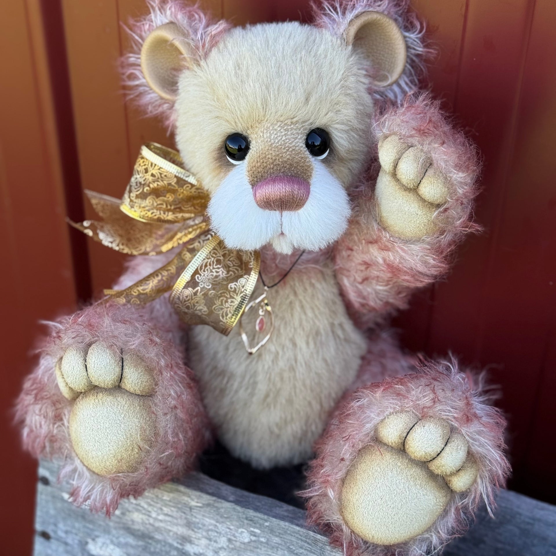Henry - 14" Mohair artist bear by Emma's Bears - OOAK