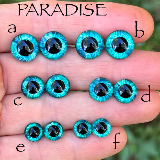 Hand Painted Eyes - Paradise