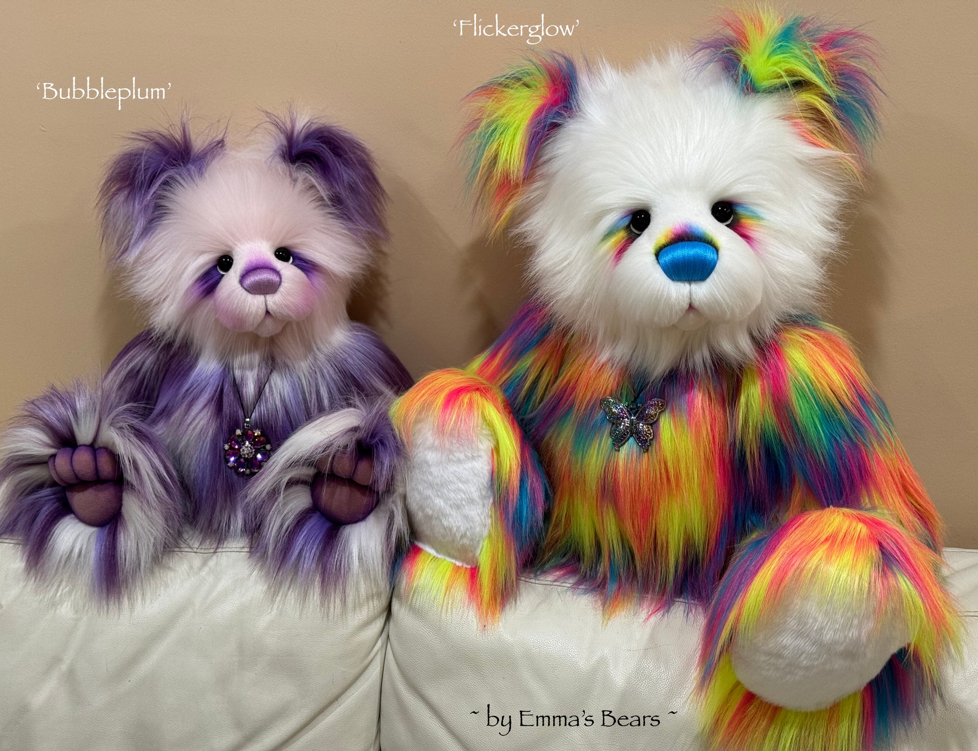 KITS - 24" Bubbleplum JUMBO faux fur bear