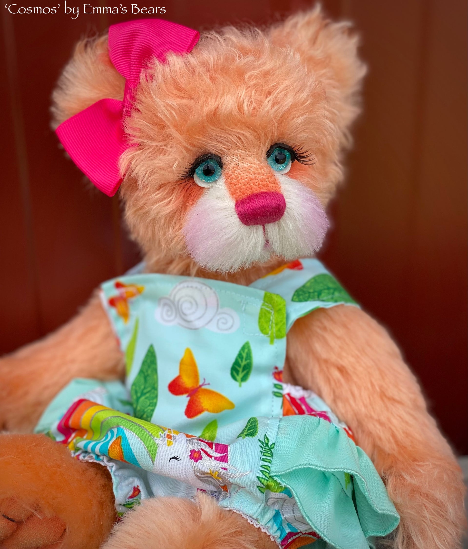 Cosmos - 12" Mohair and Alpaca artist bear by Emma's Bears - OOAK