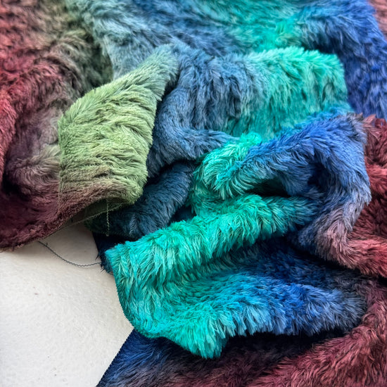 Standard Viscose - Hand Dyed Midnight Lagoon - Fat 1/8m - JUL009