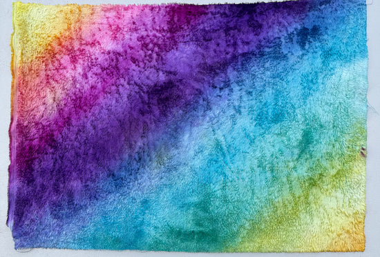 Standard Viscose - Hand Dyed Rainbow - Fat 1/4m - JUL016