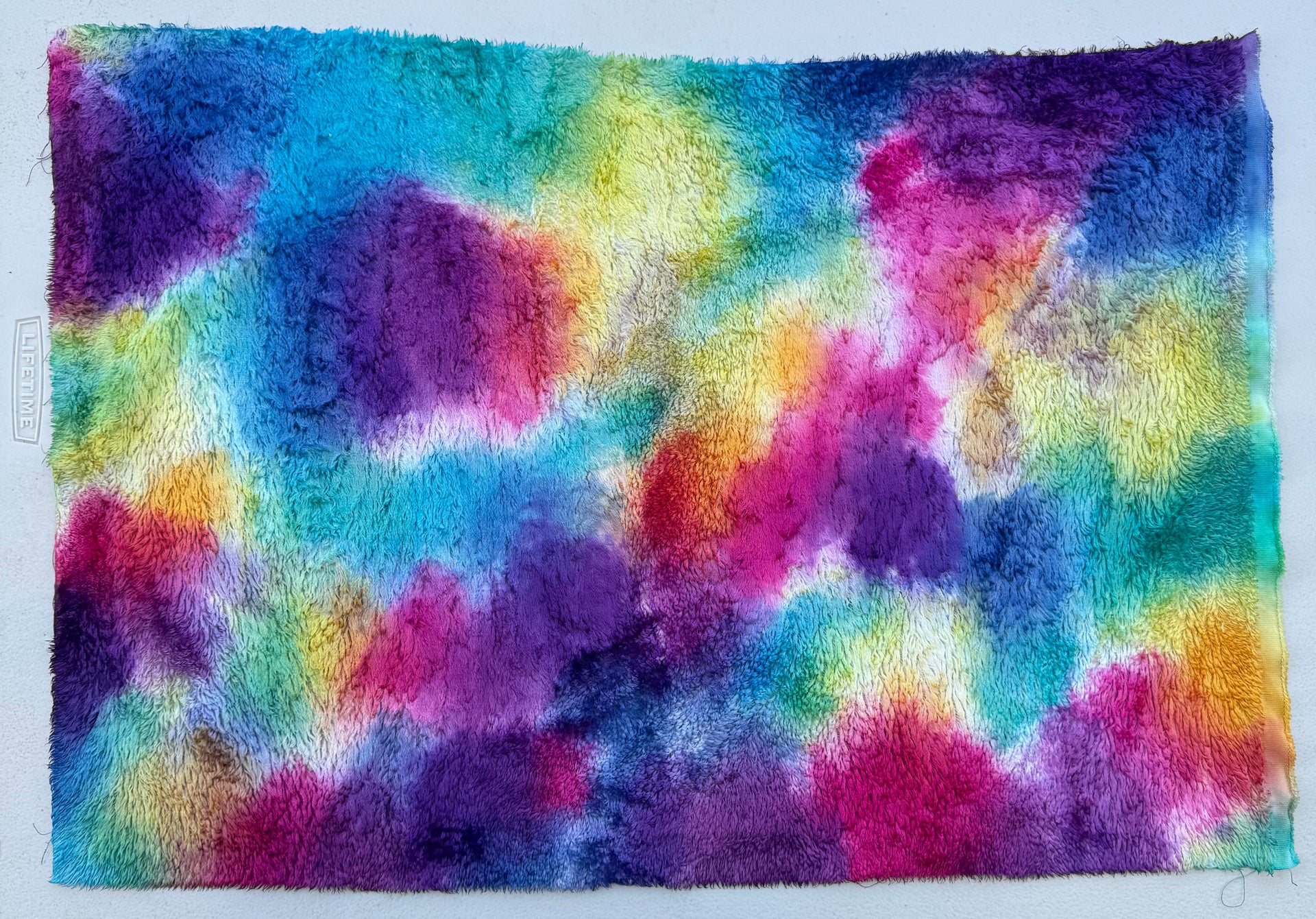 Standard Viscose - Hand Dyed Rainbow Clouds - Fat 1/4m - JUL017