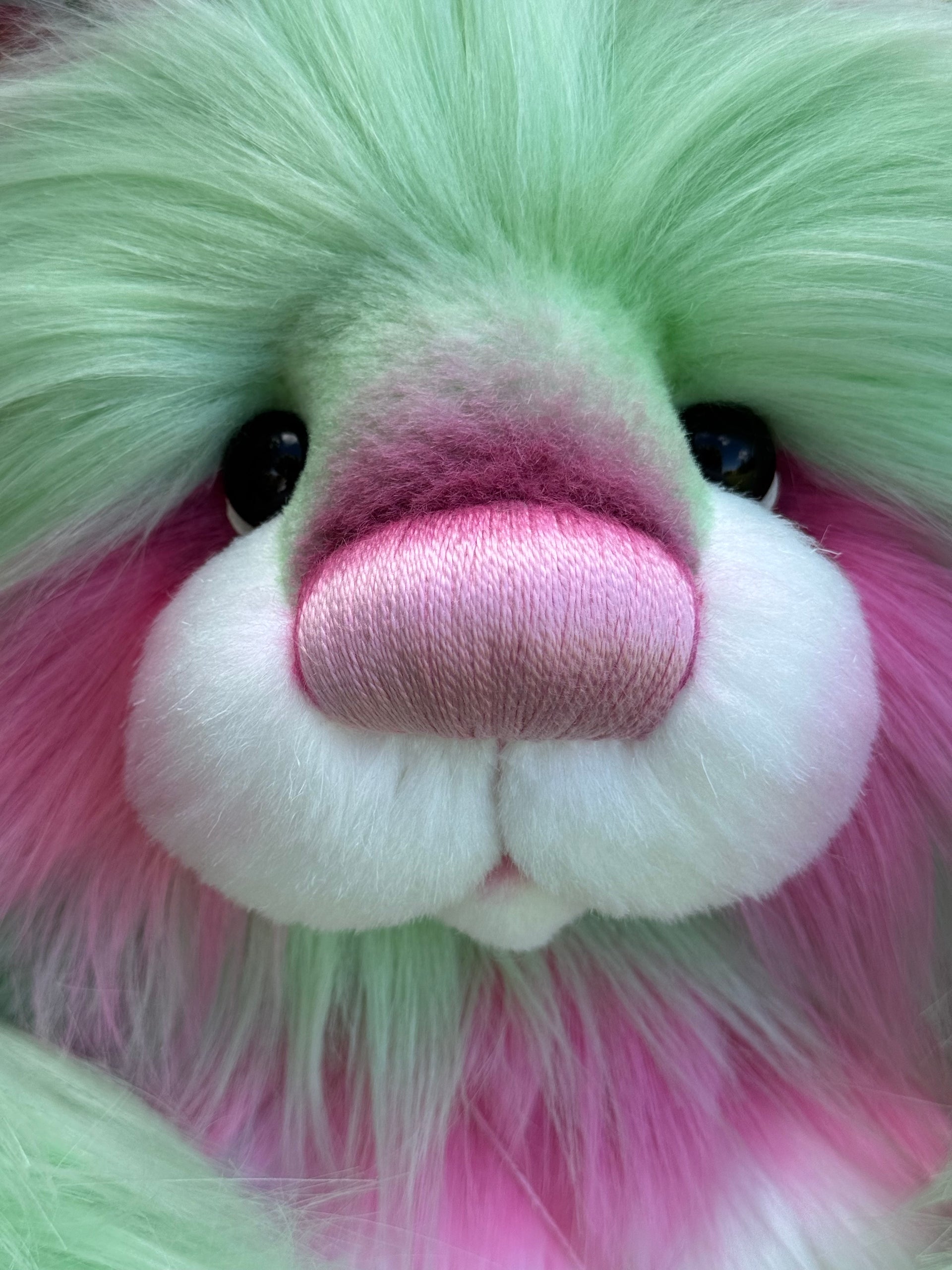 Applesplash - 18" Luxury faux fur artist bear by Emma's Bears - OOAK