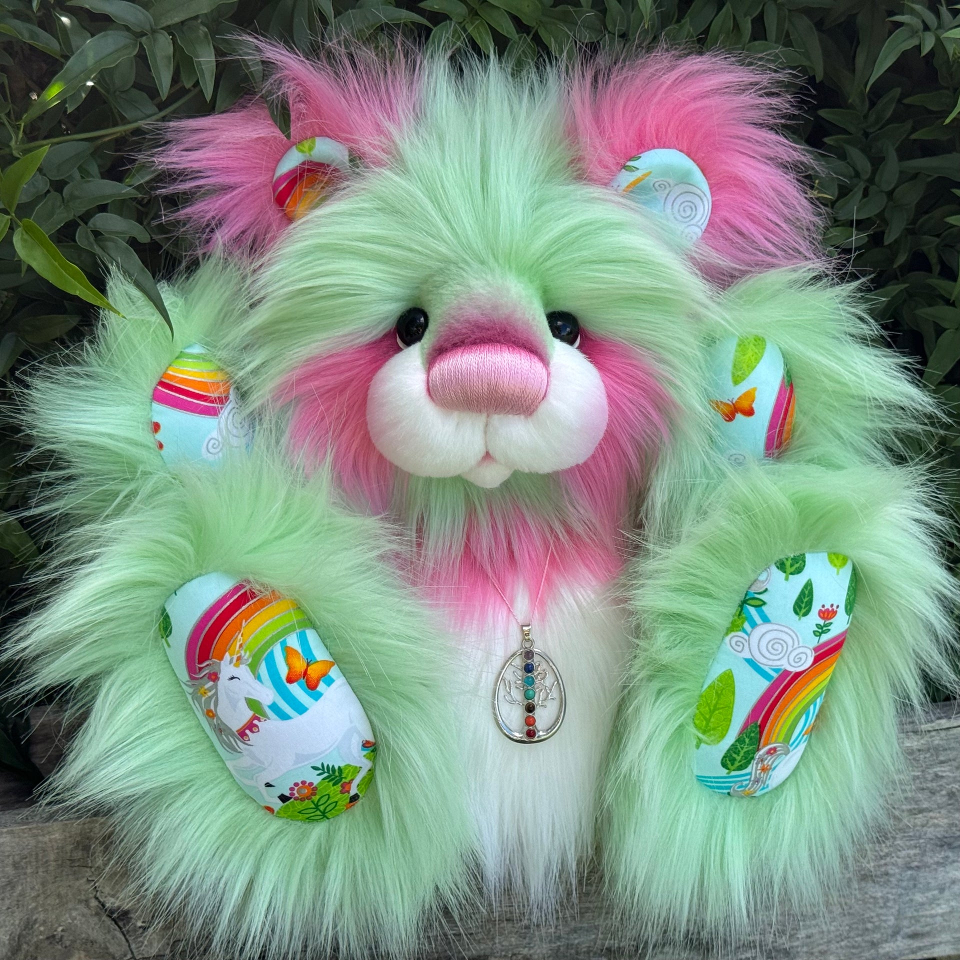 KIT - 18" Applesplash faux fur Bear