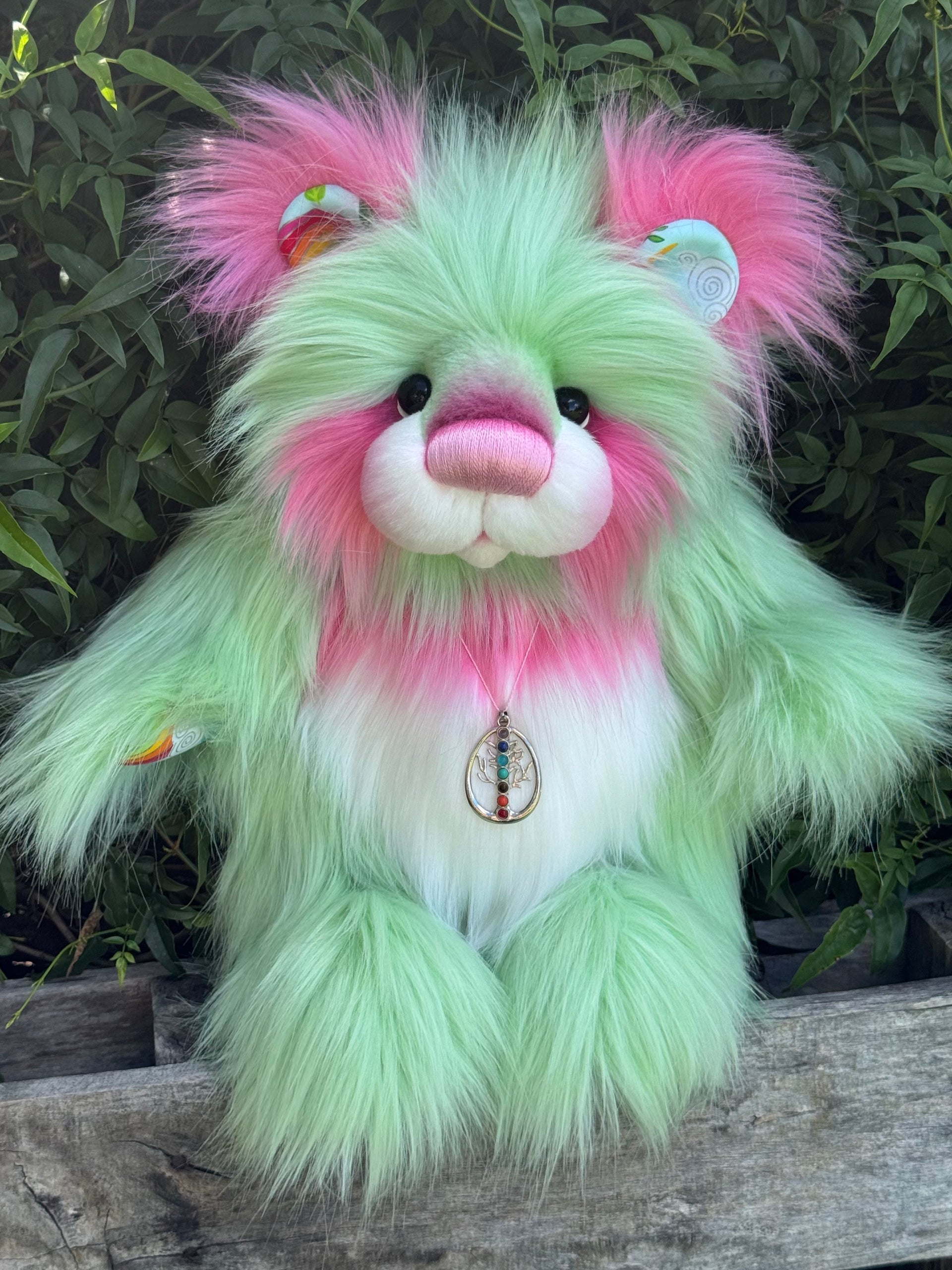 KIT - 18" Applesplash faux fur Bear