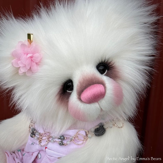 Arctic Angel - 19" Christmas 2024 Artist Bear by Emma's Bears - OOAK