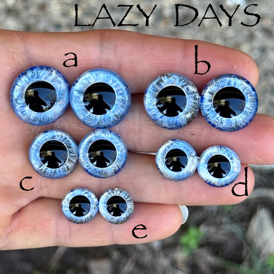 Hand Painted Eyes - Lazy Days