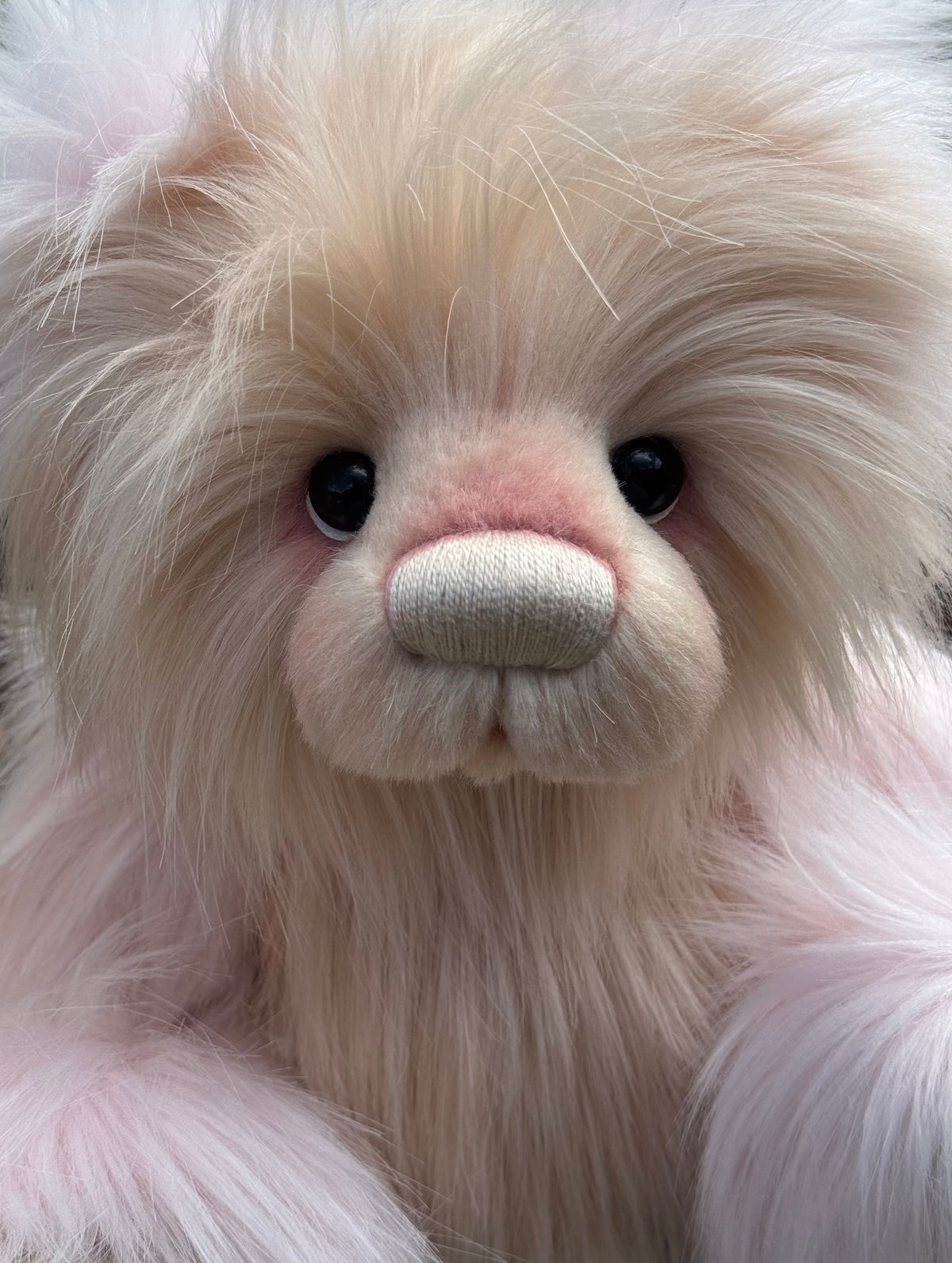 Esme - 16" faux fur bear by Emmas Bears - OOAK
