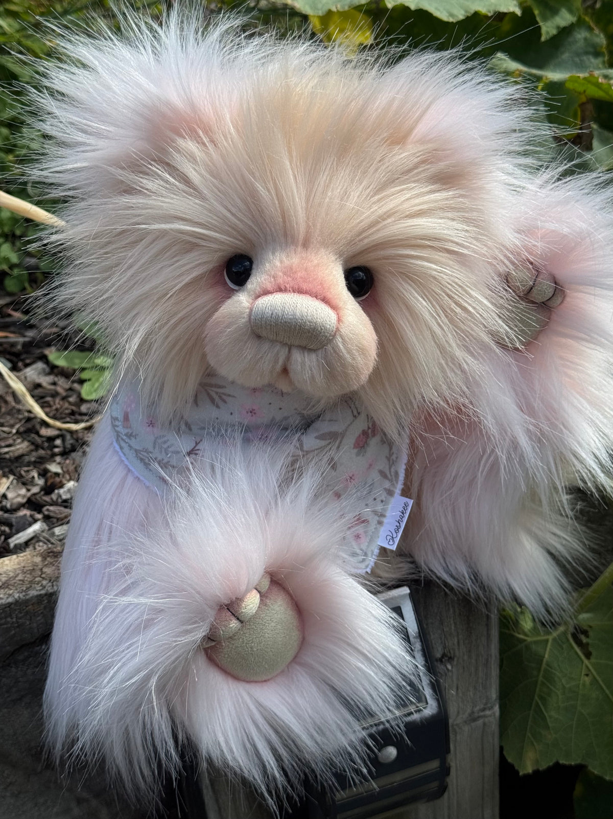 Esme - 16" faux fur bear by Emmas Bears - OOAK