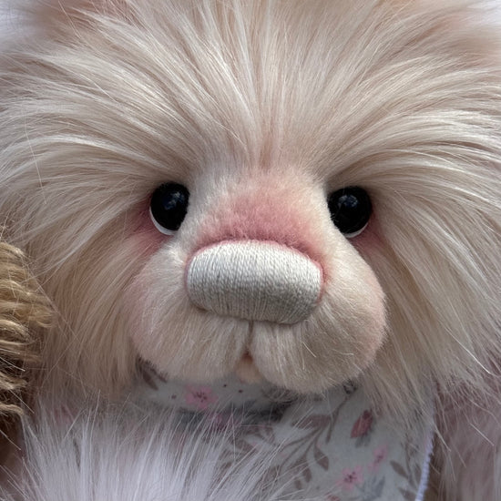 Esme - 16" faux fur bear by Emmas Bears - OOAK