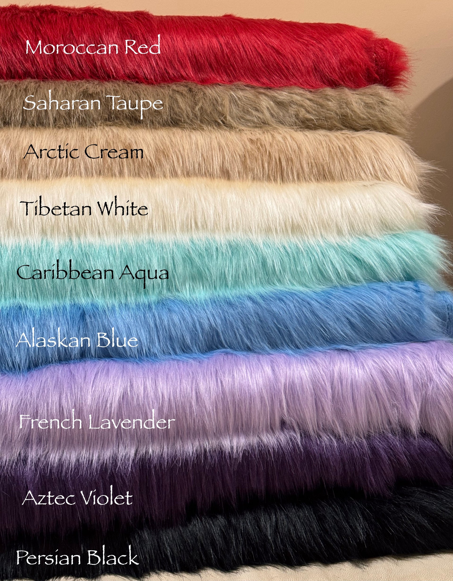 ARCTIC CREAM - Luxury Faux Fur - 2025 Range