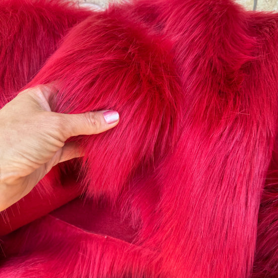 MOROCCAN RED - Luxury Faux Fur - 2025 Range