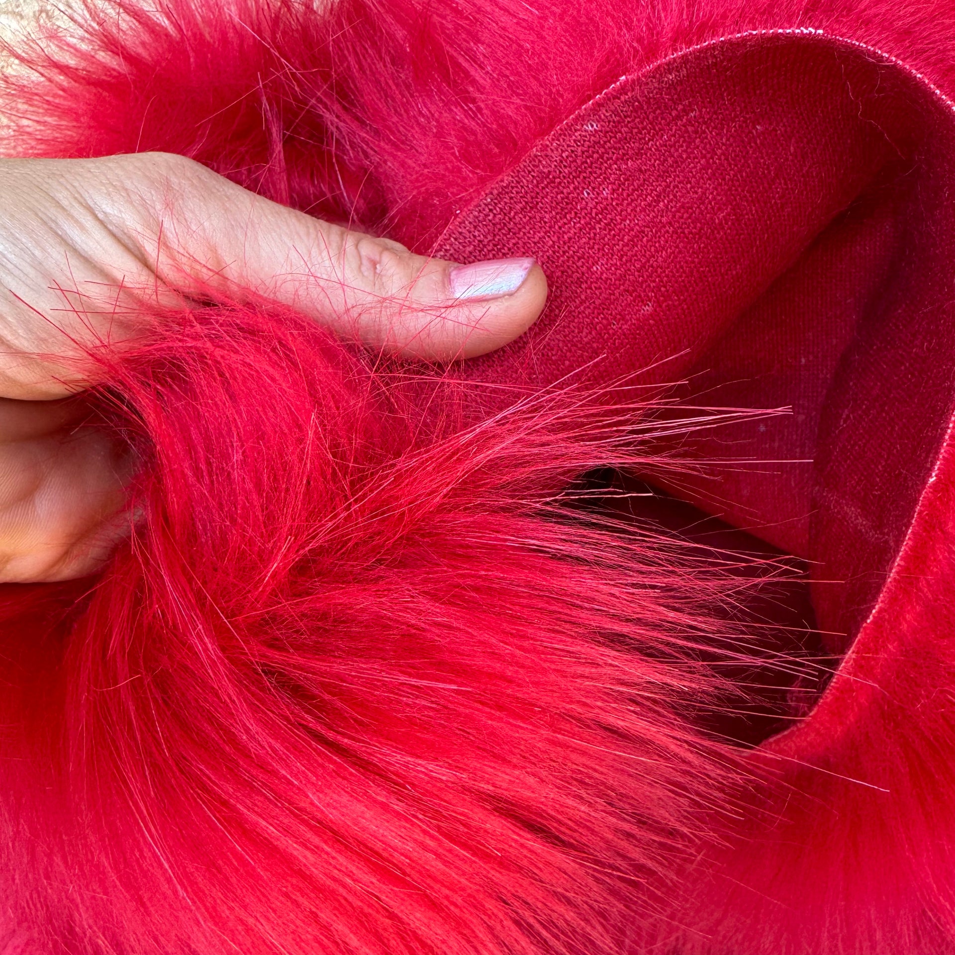 MOROCCAN RED - Luxury Faux Fur - 2025 Range