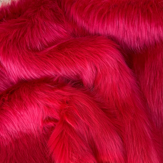 MOROCCAN RED - Luxury Faux Fur - 2025 Range