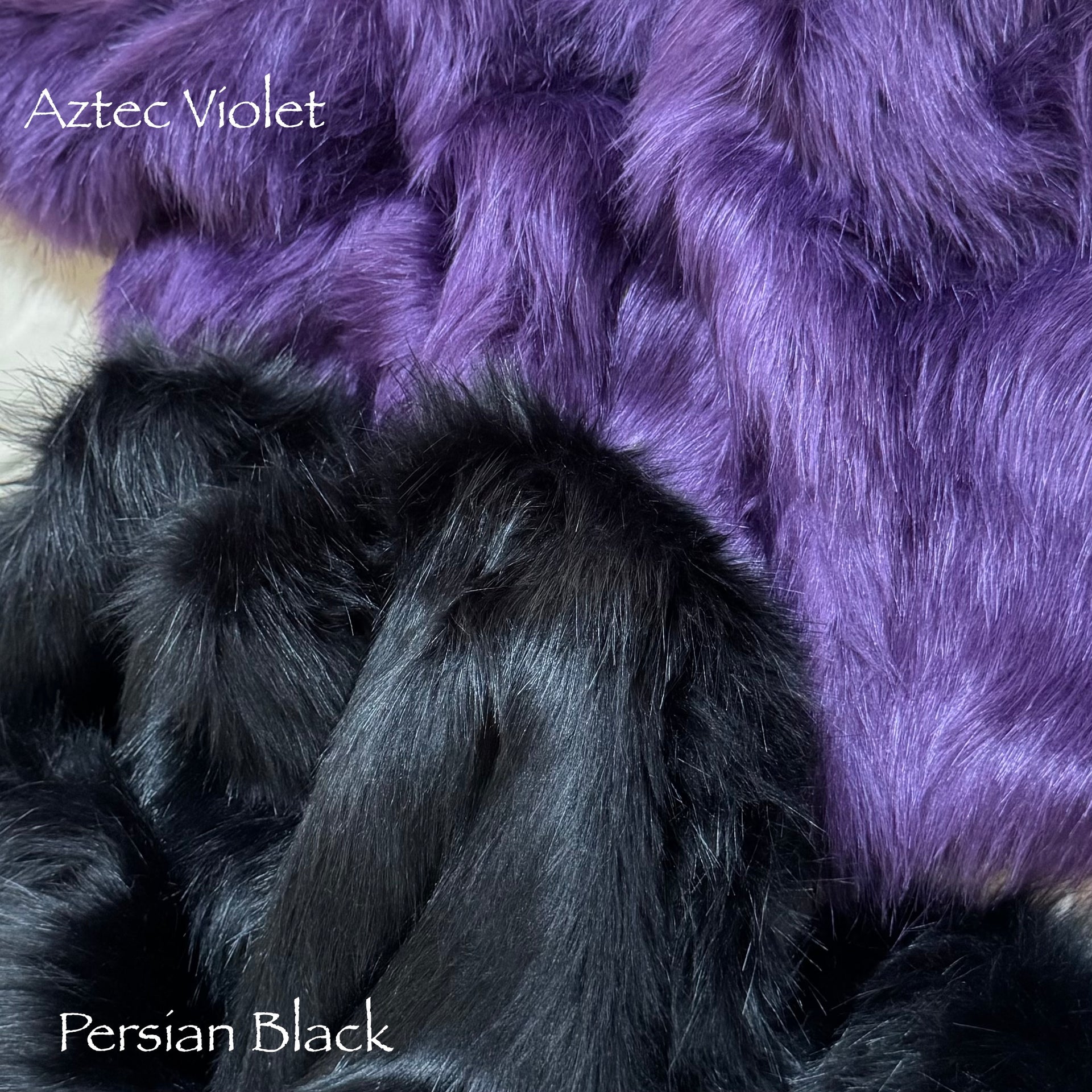 PERSIAN BLACK - Luxury Faux Fur - 2025 Range