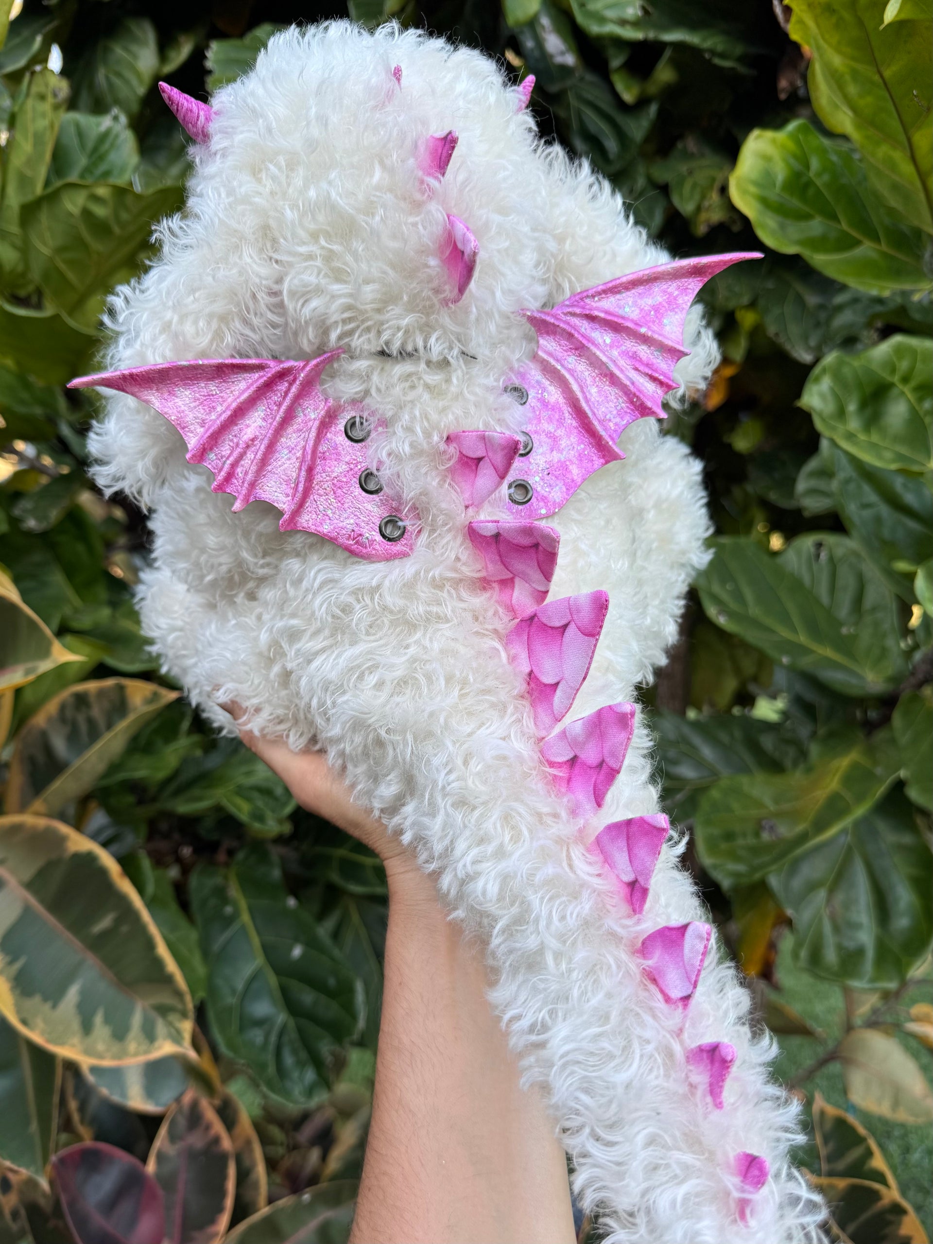 Sugarfig Giggle - 15" Kid Mohair Artist Baby Dragon by Emmas Bears - OOAK