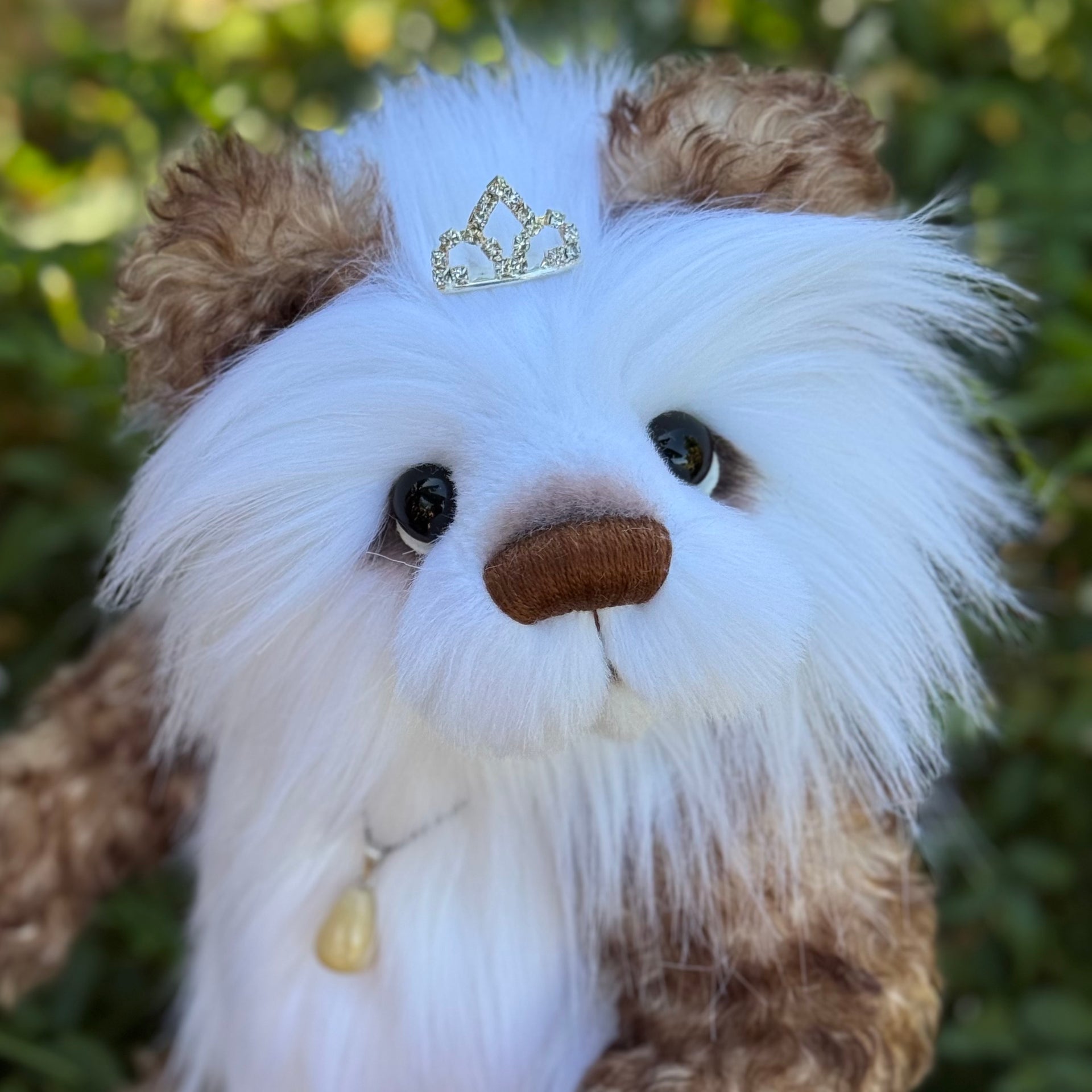 KITS - 12" Bellflower Mello Mohair and Faux Fur Bear