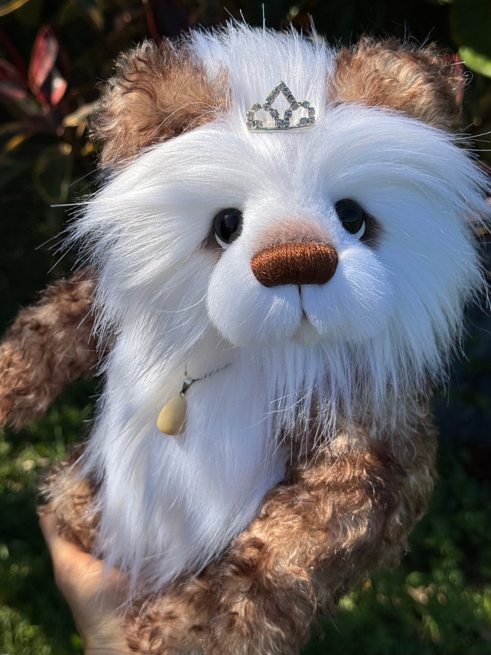 KITS - 12" Bellflower Mello Mohair and Faux Fur Bear