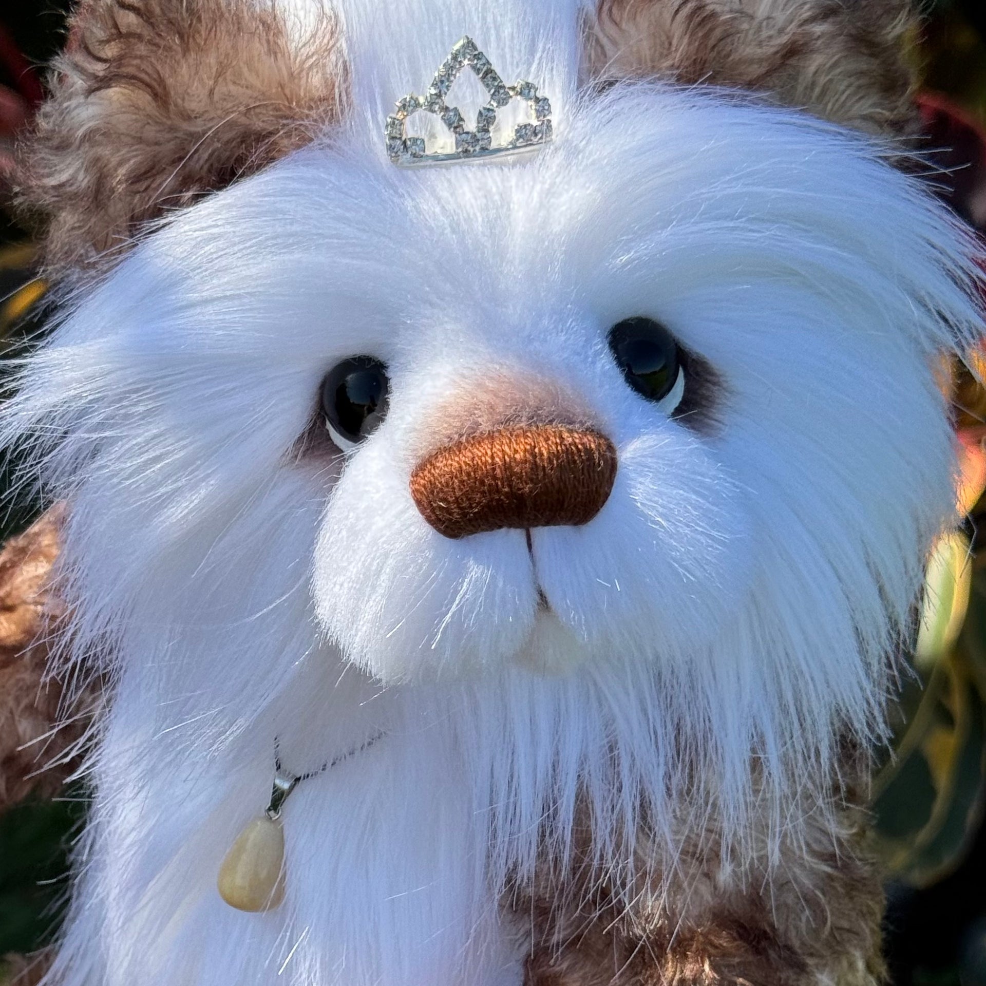 KITS - 12" Bellflower Mello Mohair and Faux Fur Bear