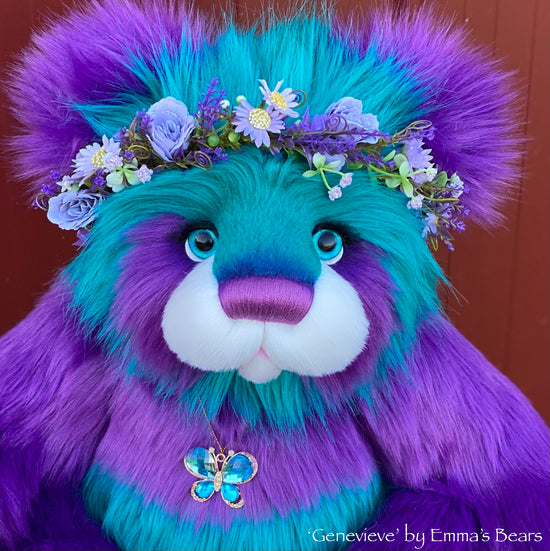 Genevieve - 26" Faux Fur Artist Bear by Emma's Bears - OOAK