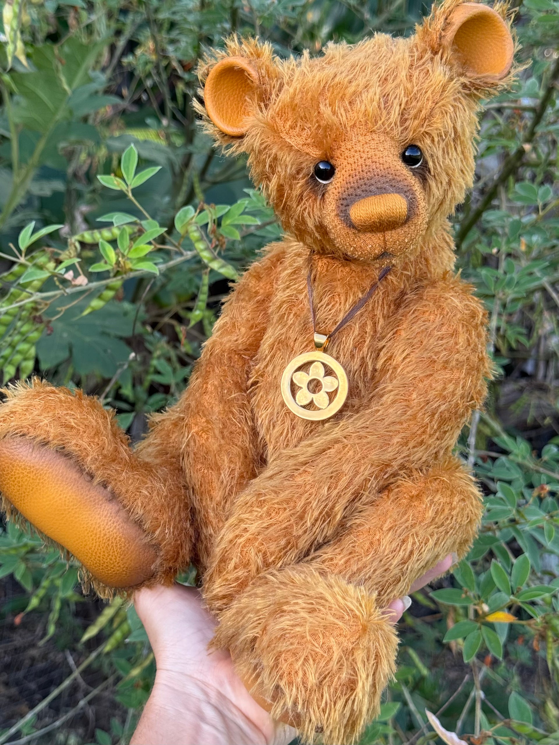 Foxglove - 16" Traditional mohair bear by Emma's Bears - OOAK