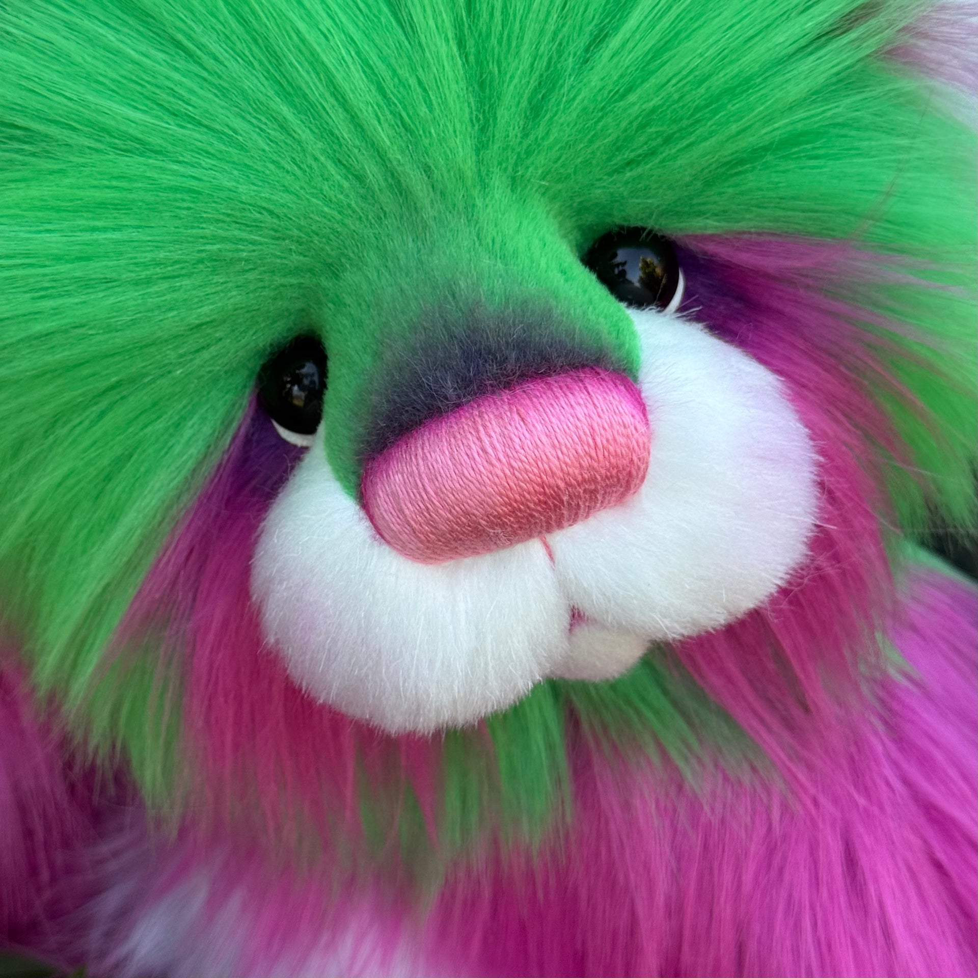 Nerissa Applesweet - 16" luxury faux fur bear by Emmas Bears - OOAK