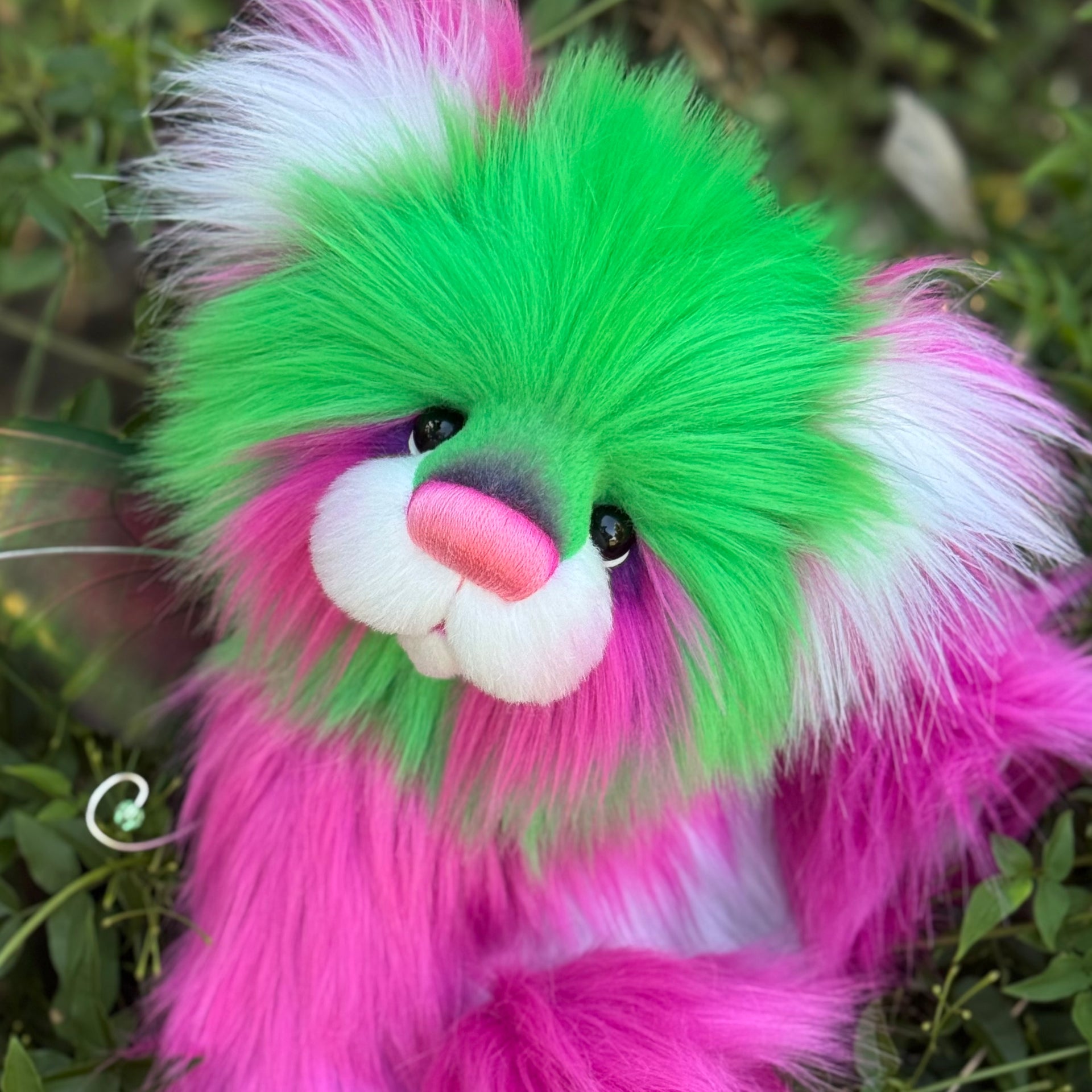 Puppet Green - Luxury Heavy Pile Faux Fur - Late 2022 Range