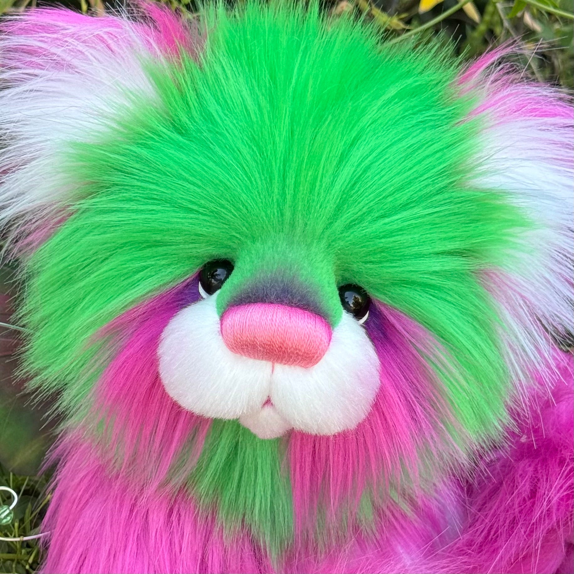 Nerissa Applesweet - 16" luxury faux fur bear by Emmas Bears - OOAK