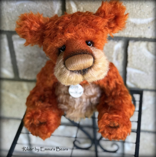Riker - 20 Years of Emma's Bears Commemorative Teddy - OOAK in a series