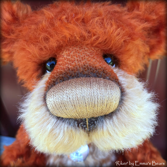 Riker - 20 Years of Emma's Bears Commemorative Teddy - OOAK in a series