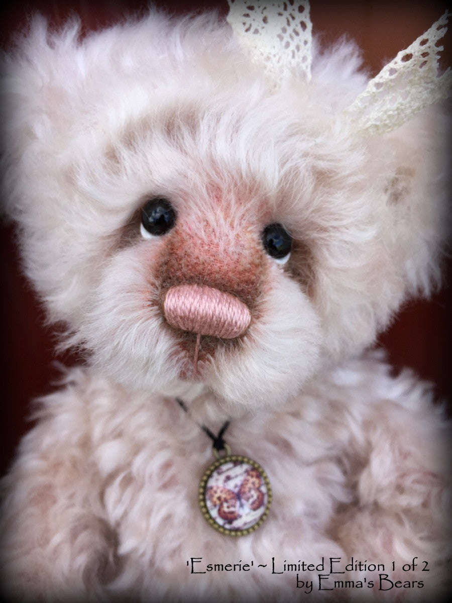 Esmerie - 11in mohair Artist Bears by Emmas Bears - Limited Edition