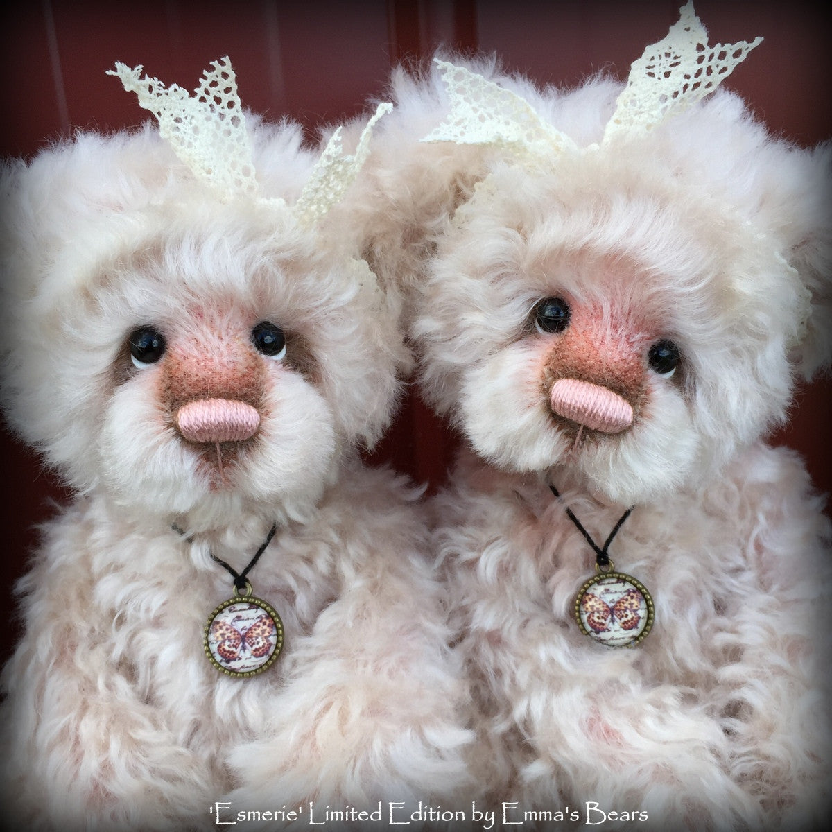 Esmerie - 11in mohair Artist Bears by Emmas Bears - Limited Edition