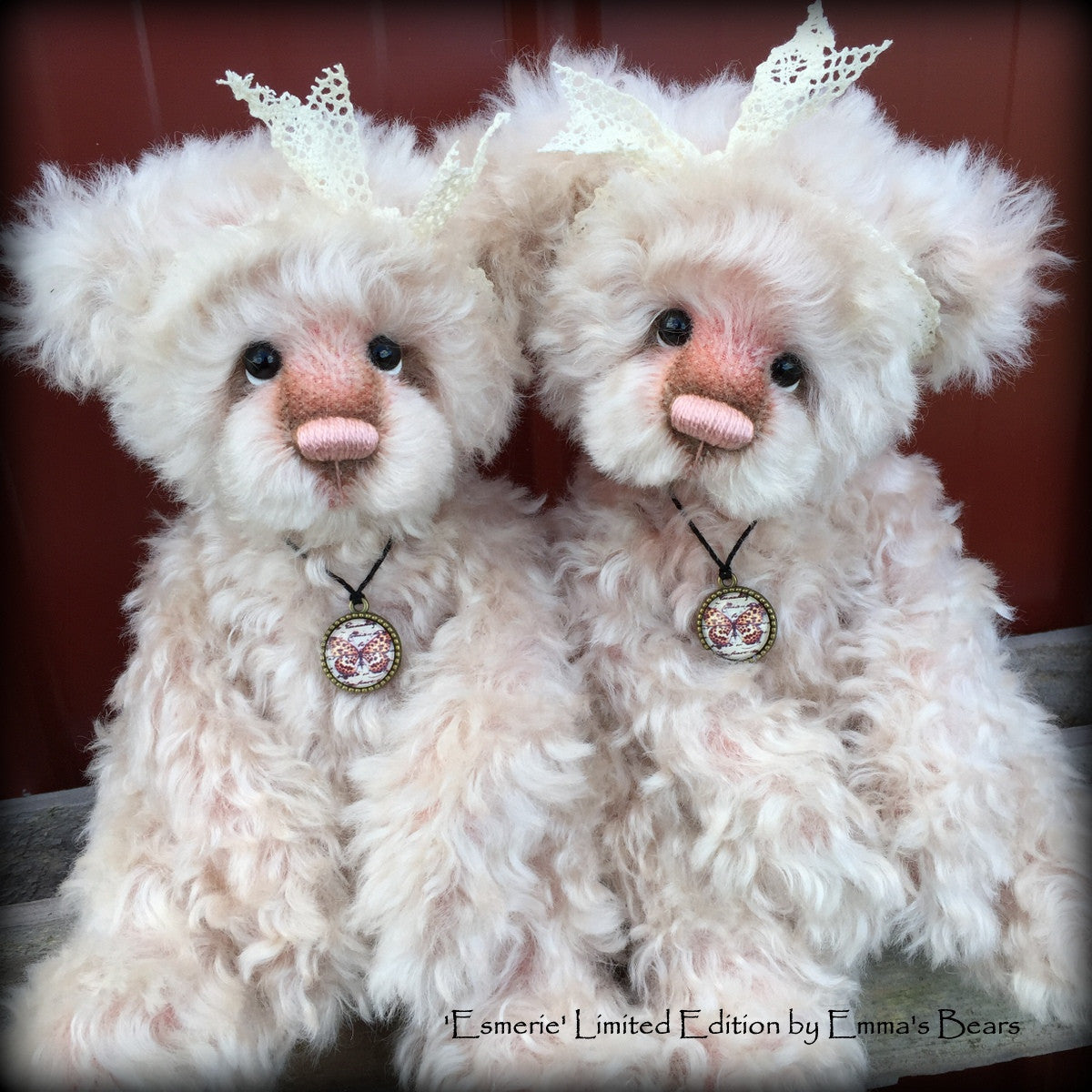Esmerie - 11in mohair Artist Bears by Emmas Bears - Limited Edition
