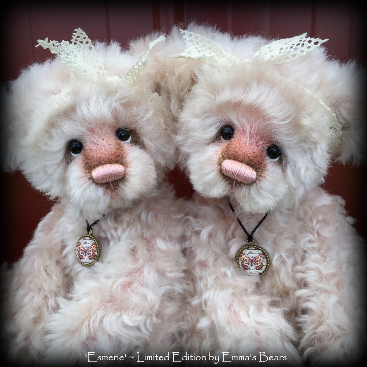 Esmerie - 11in mohair Artist Bears by Emmas Bears - Limited Edition