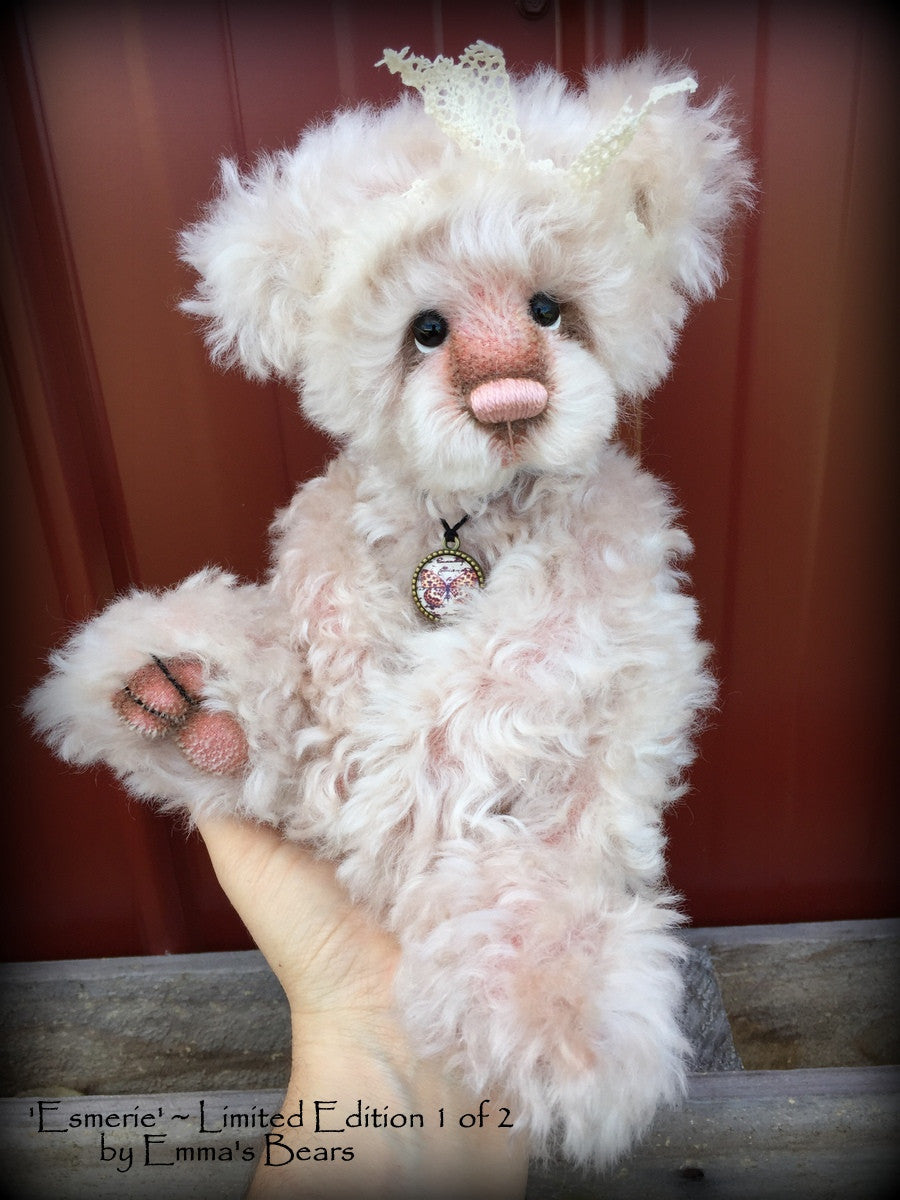 Esmerie - 11in mohair Artist Bears by Emmas Bears - Limited Edition