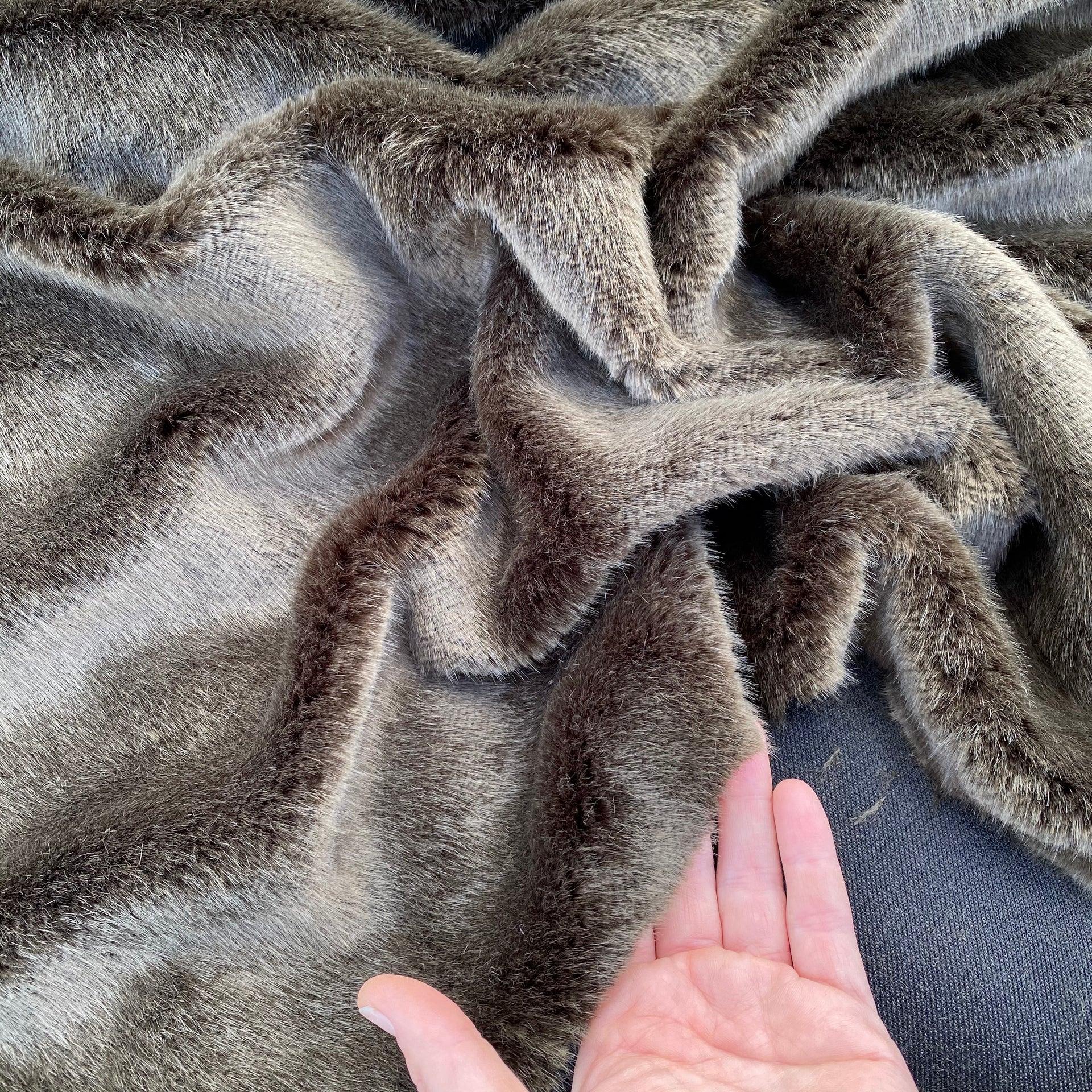 EARTHY STEEL - Faux Fur - 2021 Range