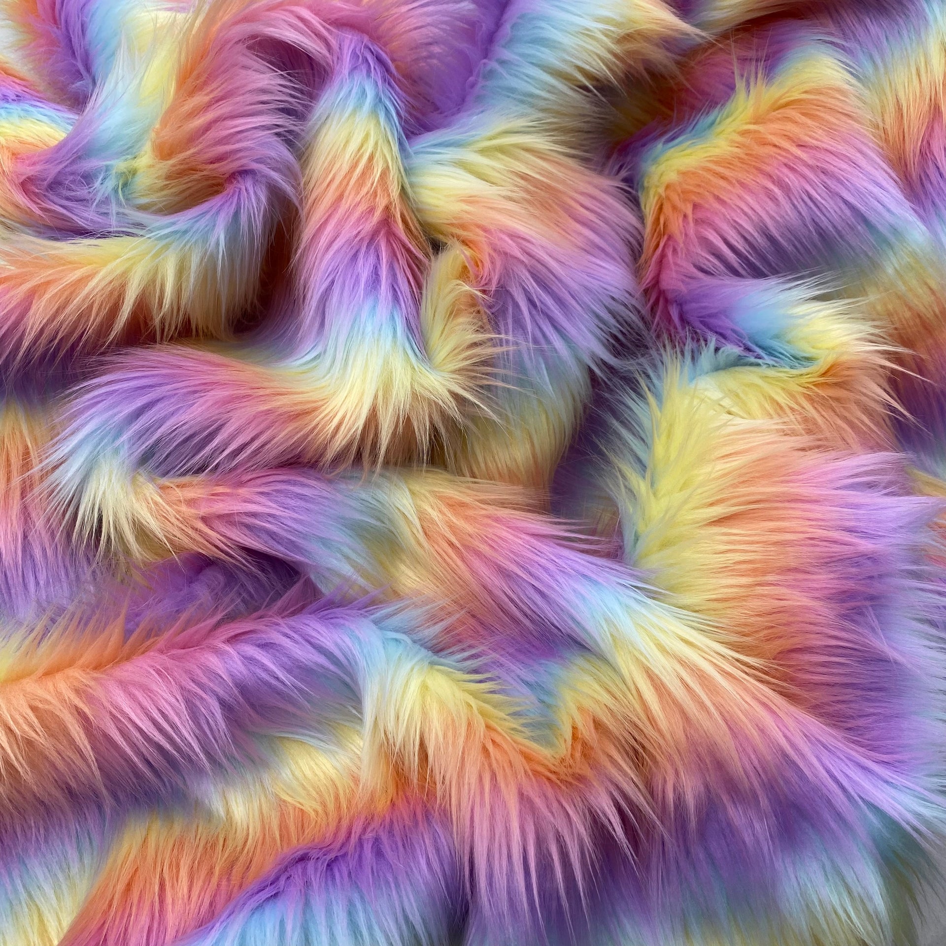Pastel Rainbow - Faux Fur - Late 2022 Range
