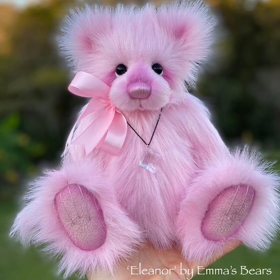 Eleanor - 13" faux fur Artist Bear by Emma's Bears - OOAK
