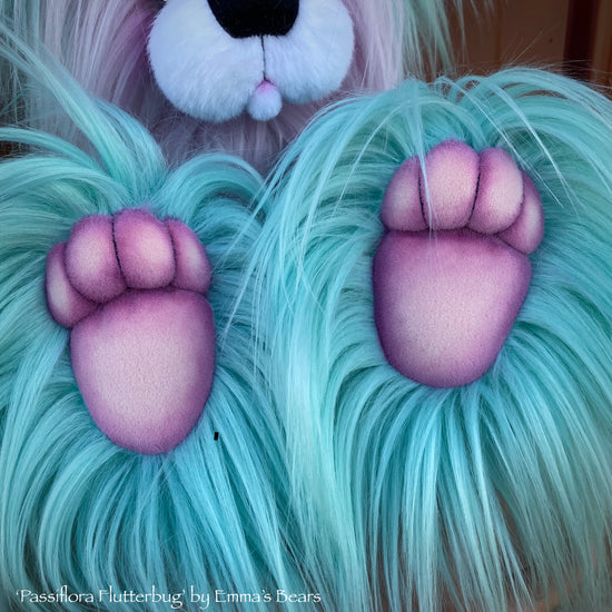 KITS - 15" Passiflora Flutterbug faux fur bear