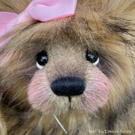 Twirl - 11" Faux Fur Artist Bear by Emmas Bears - OOAK