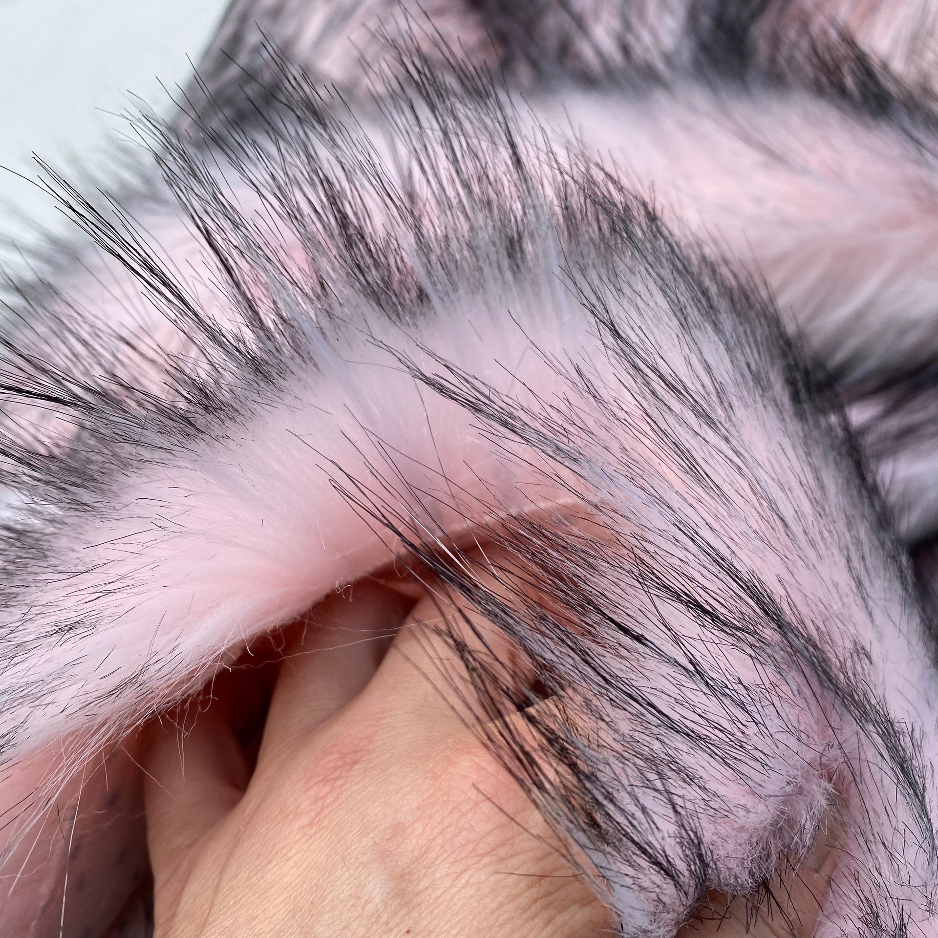 KIT - 21"  Faux Fur Orchid Bunny