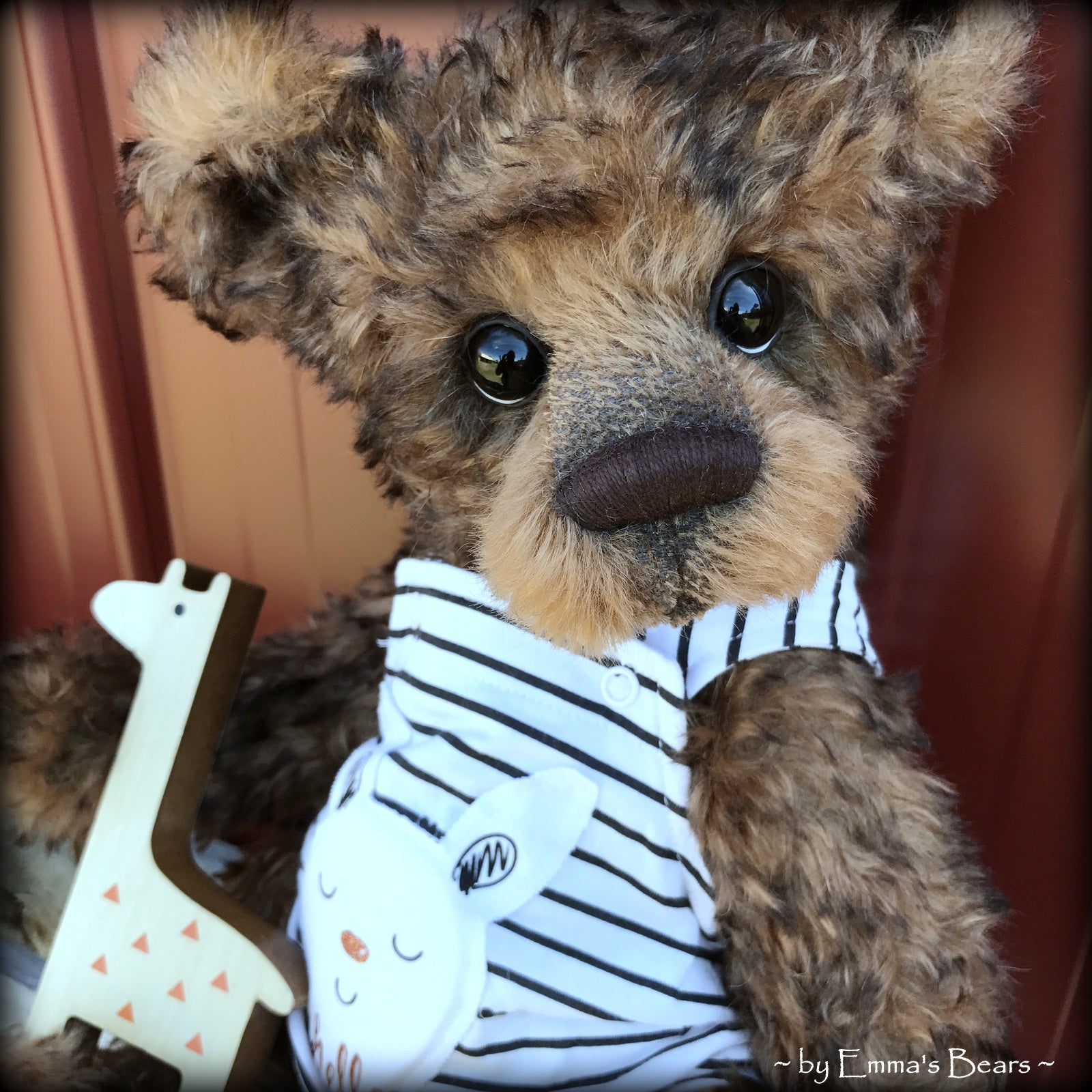 Toddler Atticus Asher - 18" Kid MOHAIR Artist toddler style Bear by Emmas Bears - OOAK