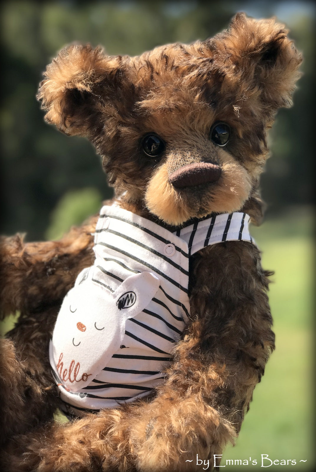 Toddler Atticus Asher - 18" Kid MOHAIR Artist toddler style Bear by Emmas Bears - OOAK