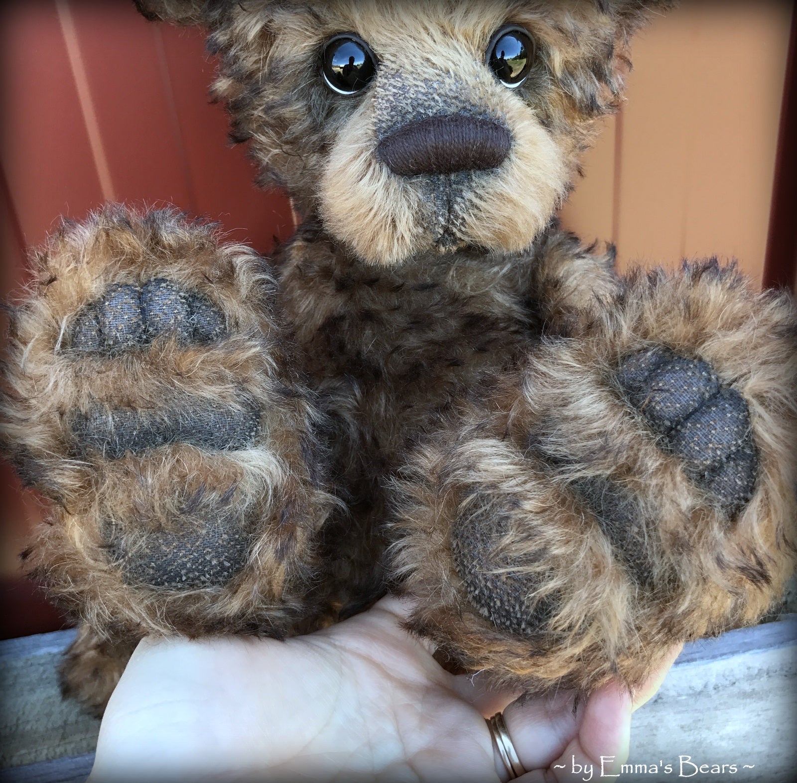 Toddler Atticus Asher - 18" Kid MOHAIR Artist toddler style Bear by Emmas Bears - OOAK