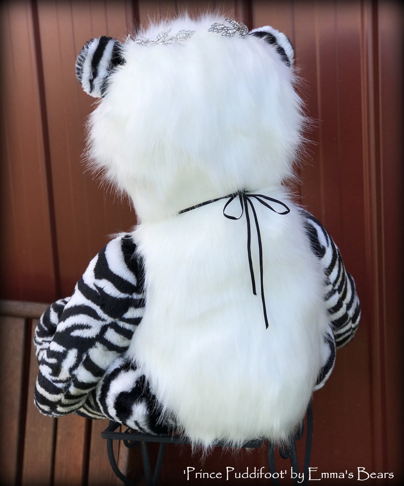 Prince Puddifoot - 32in Faux Fur Artist Bear by Emmas Bears - OOAK