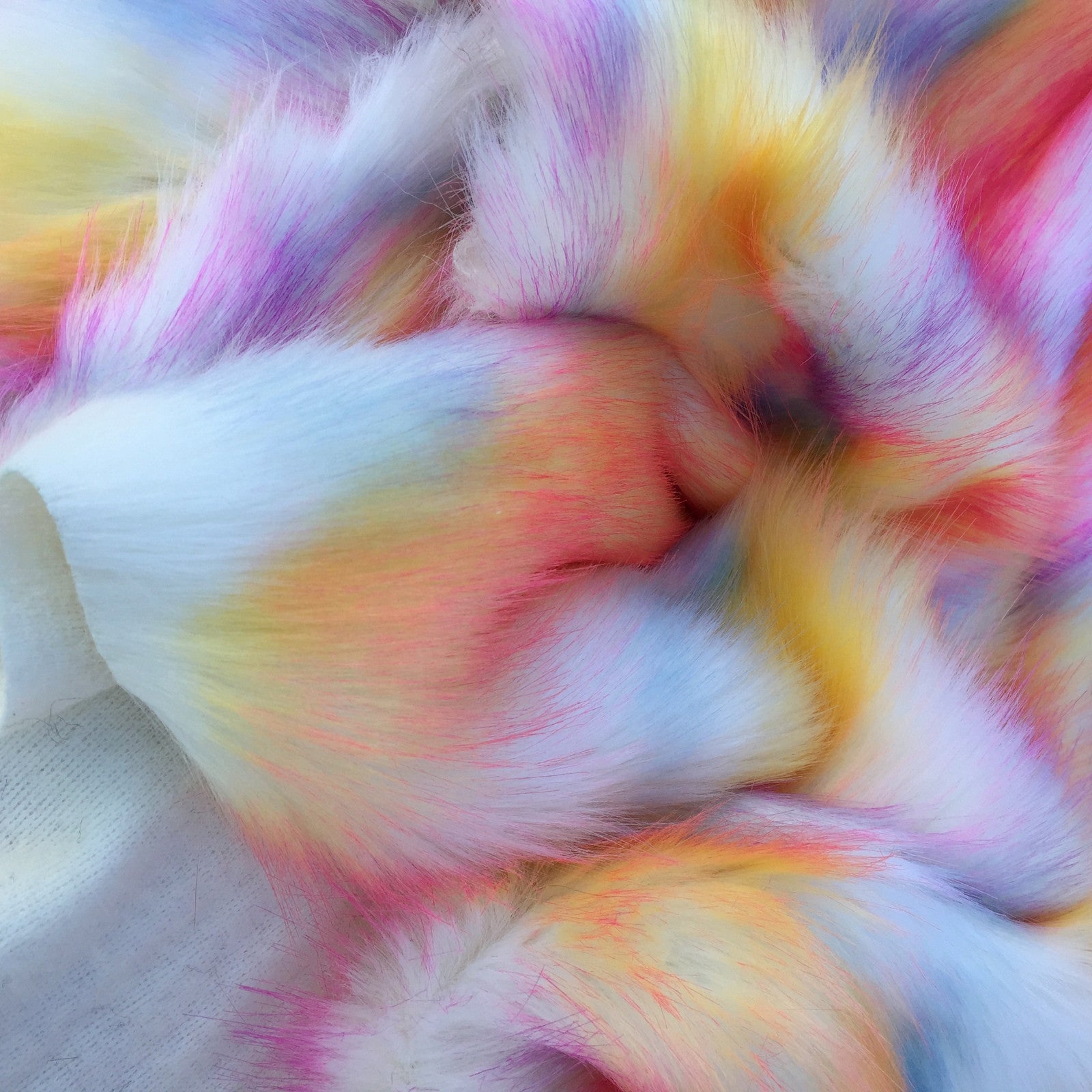 Summer Sunset - stunning tipped Faux Fur