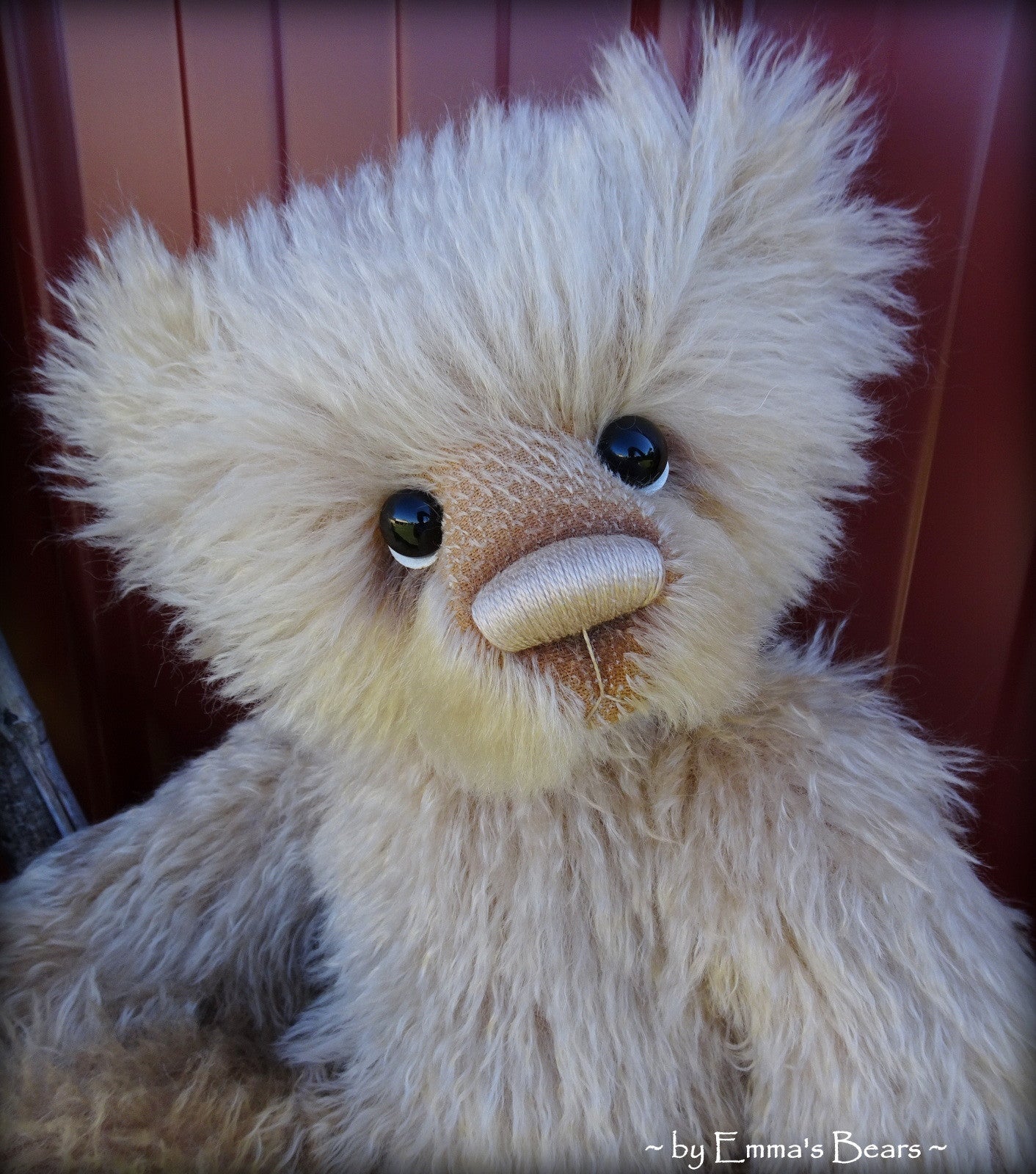 Toddler Walter Fred - 22" MOHAIR Artist toddler style Bear by Emmas Bears - OOAK
