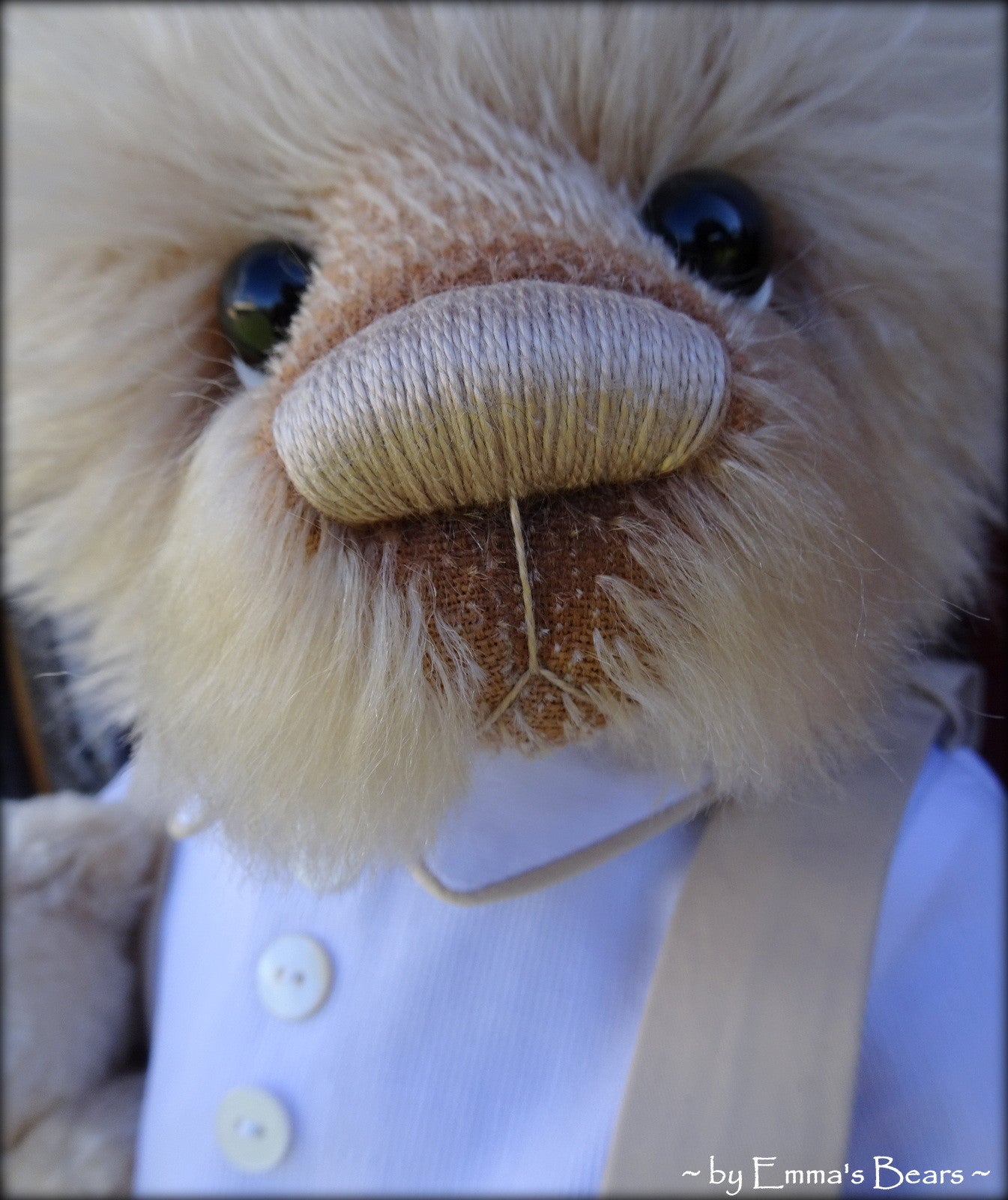 Toddler Walter Fred - 22" MOHAIR Artist toddler style Bear by Emmas Bears - OOAK