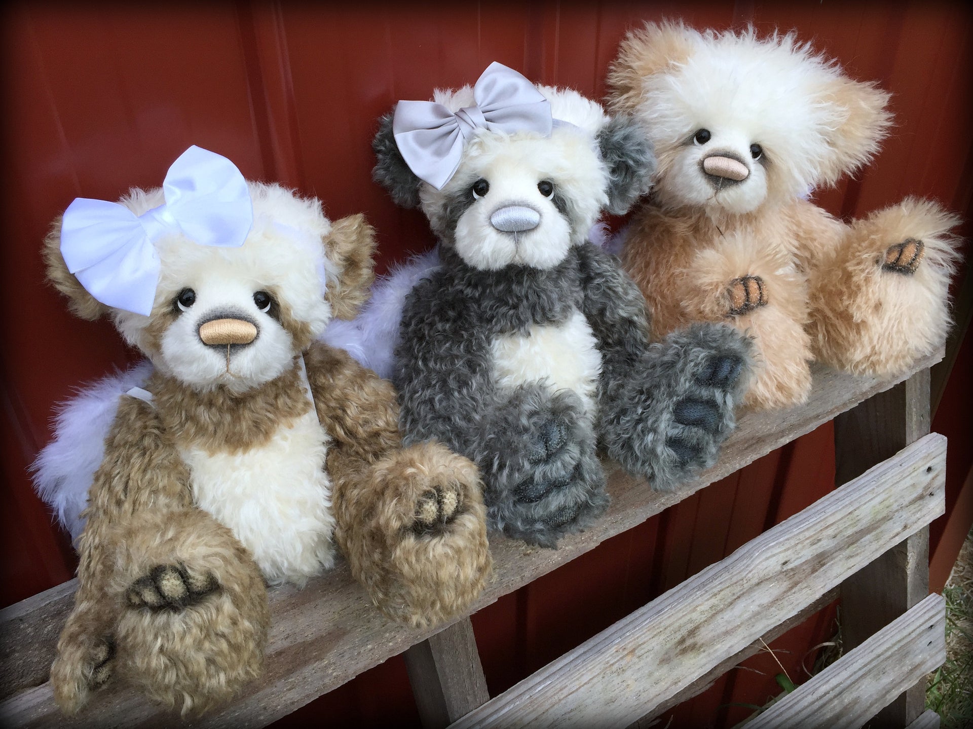 Digital PATTERN - 16" Lyric bear (make 3 different bears from one pattern)